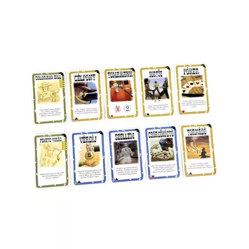 Bang! társasjáték kiegészítő paklik