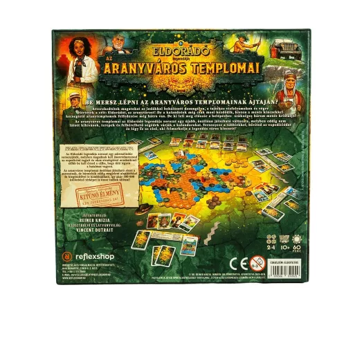 Eldorádó legendája: Az aranyváros templomai társasjáték
