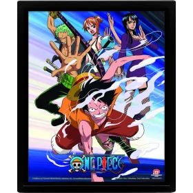 One Piece (STRAW HAT PIRATES ASSAULT) keretezett poszter