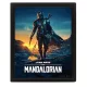 Star Wars: The Mandalorian (NIGHTFALL) keretezett poszter
