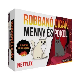 Robbanó cicák – Menny és pokol! társasjáték