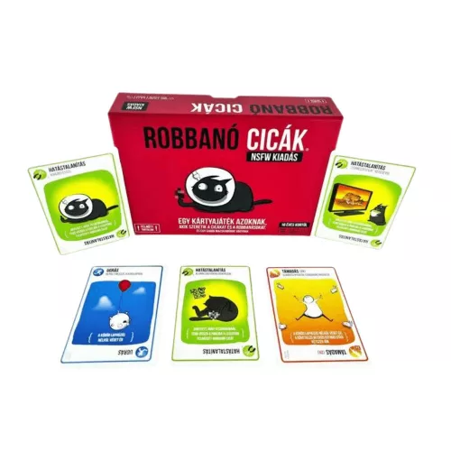 Robbanó cicák: NSFW kiadás társasjáték