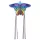 Kites Ready 2 Fly - Mini Nylon pop-up Kite - BLUE BUTTERFLY szélsárkány