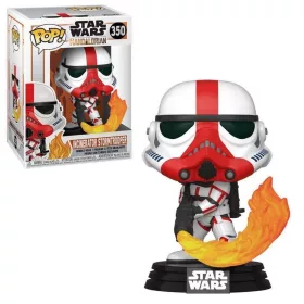   Funko Pop! Star Wars: The Mandalorian - Incinerator Stormtrooper figura #350