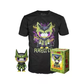   Funko Pocket Pop! & Tee: Dragon Ball Z - Perfect Cell figura és póló (S)