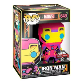 Funko POP! Marvel: Black Light - Iron Man figura #649