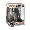 Funko POP! Jumbo: Star Wars - The Mandalorian - Mandalorian (chrome) figura #380