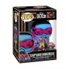 Funko POP! Marvel: The Falcon and The Winter Soldier - Captain America (Blacklight) figura #987
