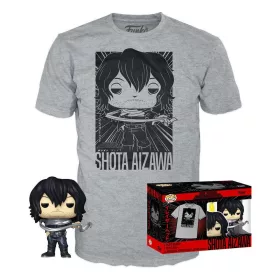   Funko POP! & TEE My Hero Academia - Shota Aizawa figura és póló (M)