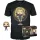 Funko Pocket Pop! & Tee: Marvel - Captain Marvel figura és póló (L)