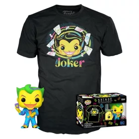   Funko Pop! & Tee: DC Comics - Joker Blacklight figura és póló (M)