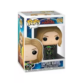   Funko Pop! Marvel: Captain Marvel - Captain Marvel (Neon Suit) figura #516