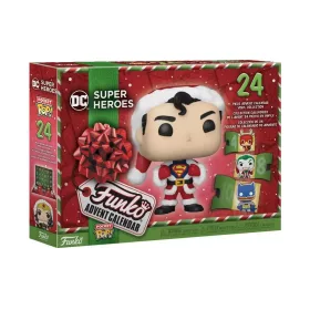   Funko Adventi Kalendárium – DC Comics, 24 db minifigura, gyerek és felnőtt ajándék (2023)