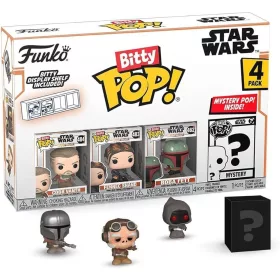   Funko Bitty POP! Star Wars: Mandalorian - Marshal 4PK​ figura