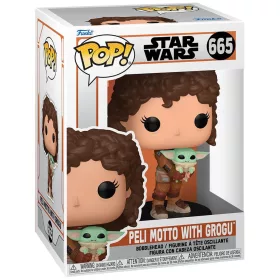   Funko POP! Star Wars: The Mandalorian – Peli Motto w/Grogu figura #665