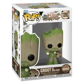   Funko POP! Marvel: We Are Groot - Iron Man Groot figura #1393