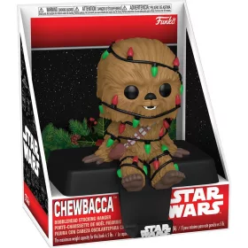   Funko POP! Edge-Sitter: Star Wars - Holiday Darth Chewbacca figura
