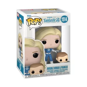   Funko POP!&Buddy: Fantastic Fourt: First Steps - Invisible Woman & Franklin figura