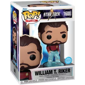 Funko POP! Plus: Start Trek Transporter - Riker figura