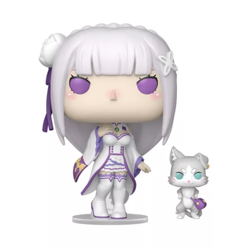 Funko POP!&Buddy: Re:ZERO - Emilia w/Puck figura