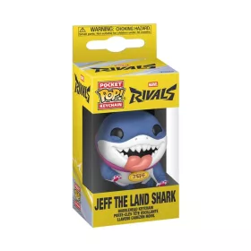 Funko POP!: Marvel Rivals - Jeff the Land Shark kulcstartó