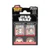 Funko Bitty POP! Star Wars: A Birodalom visszavág 2 darabos szett – Leia & Han