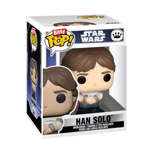 Funko Bitty POP! Star Wars: A Birodalom visszavág 2 darabos szett – Leia & Han