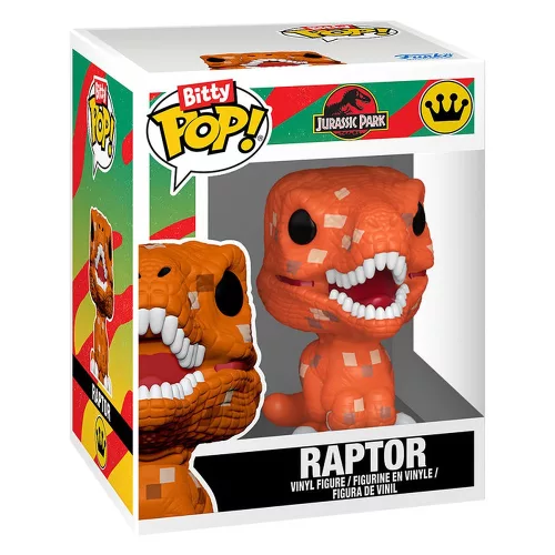Bitty POP! Arcade Raptor vinyl figura – Jurassic Park