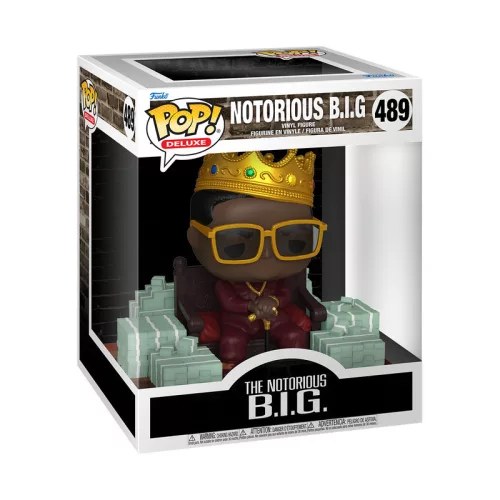 Funko POP Deluxe: Notorious B.I.G figura