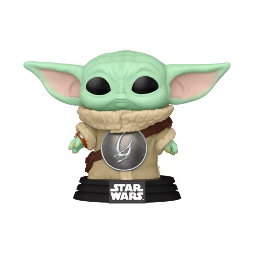 Funko POP! Ride: Star Wars - Grogu with Mudhorn Chest Armour figura #819