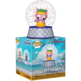   Funko Mini Glitter Globe Angel ananászban vinyl figura – Lilo & Stitch