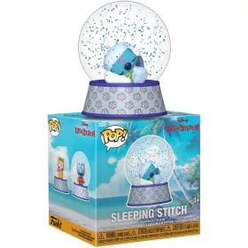   Funko Mini Glitter Globe Sleeping Stitch – Lilo & Stitch gyűjtői figura