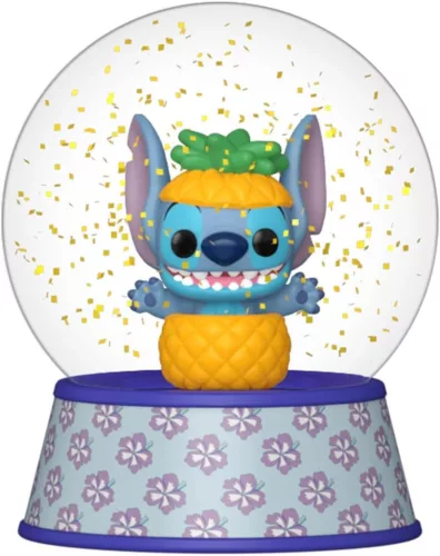 Funko Mini Glitter Globe – Stitch ananászban