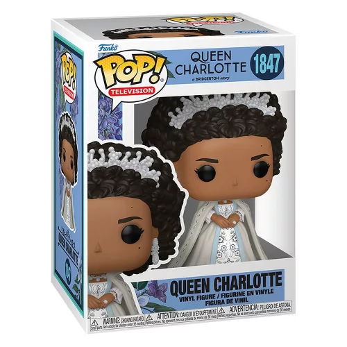 Funko POP! TV Queen Charlotte figura – Bridgerton (11,7 cm)