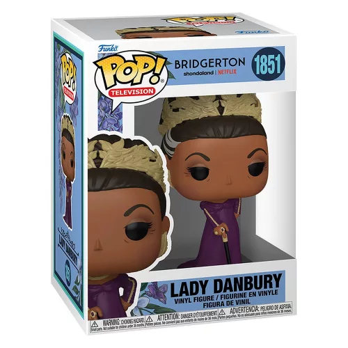 Funko POP! TV Bridgerton – Lady Danbury vinyl figura 10,9 cm