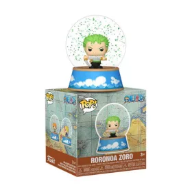   Funko Mini Glitter Globe Roronoa Zoro hógömb figura – One Piece