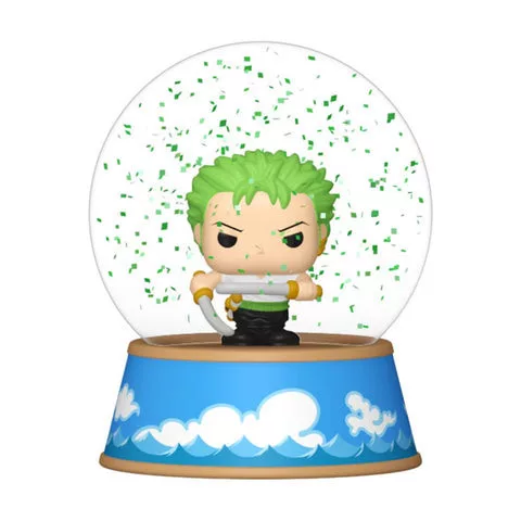 Funko Mini Glitter Globe Roronoa Zoro hógömb figura – One Piece