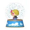 Funko One Piece Mini Glitter Globe Sanji – csillámos mini hógömb figura