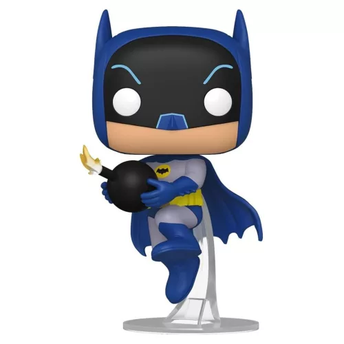 Funko Pop! Heroes Batman 66 S2 – Batman bombával vinyl figura (9,5 cm)