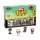 Funko Bitty POP! 4 db-os figura szett – Jurassic Park: Raptor