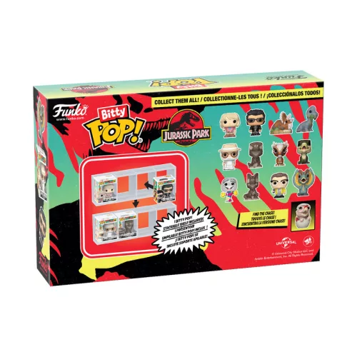 Funko Bitty POP! 4 db-os figura szett – Jurassic Park: Raptor