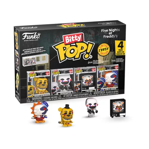 Funko Bitty POP! minifigura 4 db-os csomag – Five Nights at Freddy's: Withered Golden Freddy