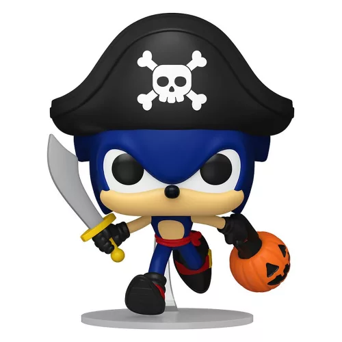 Funko POP! Games Sonic S11 – Pirate Sonic vinyl figura, 11,4 cm