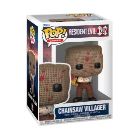   Funko POP! Games Resident Evil – Chainsaw Villager vinyl figura (10,7 cm)