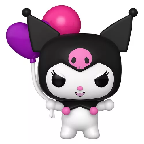 Funko POP! Jumbo Hello Kitty and Friends Kuromi with Balloons vinyl figura – 25,4 cm