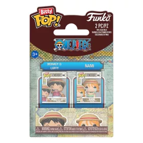   Bitty POP! One Piece gyűjthető minifigura 2 db-os csomag – Luffy és Nami