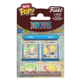   Funko Bitty POP! One Piece gyűjthető figura 2 db-os csomag – Zoro és Sanji