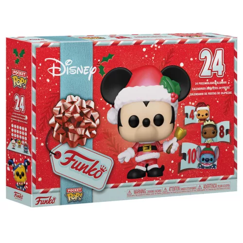 Funko Pocket POP! Countdown Calendar Disney S2 – 24 napos visszaszámláló naptár 24 meglepetés figurával