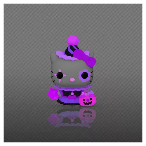 Funko POP! Sanrio Hello Kitty – Spooky bohóc vinyl figura, sötétben világító (Chase esély)