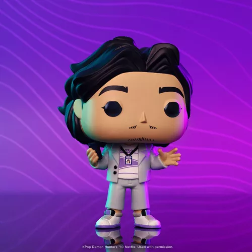 Funko POP! Animation Bobby vinyl figura – Netflix KPop Demon Hunters (HUNTR/X menedzser)